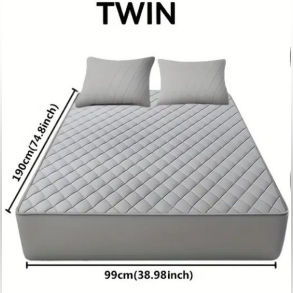 1pc Twin Cooling Waterproof Mattress Protector NWOT